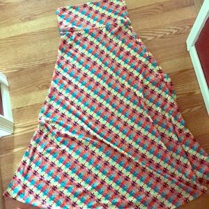 LLR Puzzle Piece Maxi Skirt